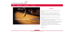 Desktop Screenshot of ksolutions-law.com